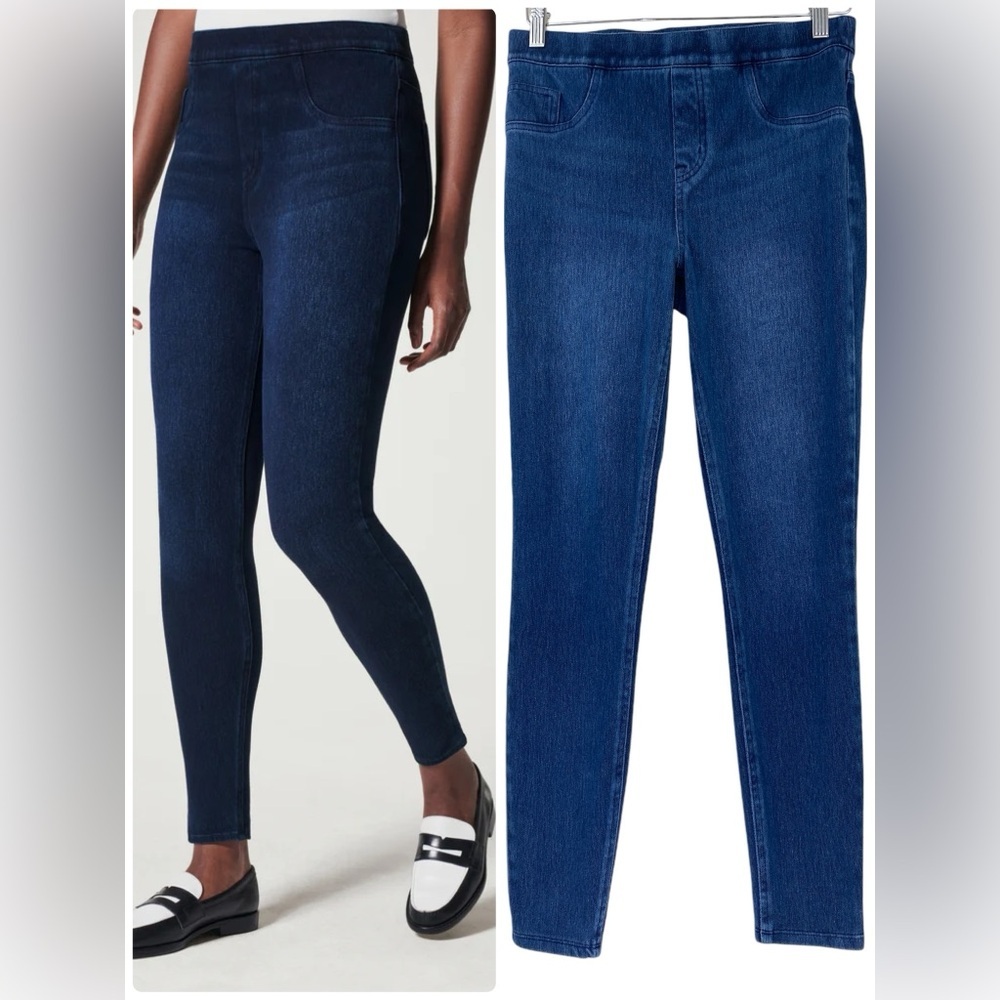 SPANX® Jean-ish Ankle Leggings Size Medium